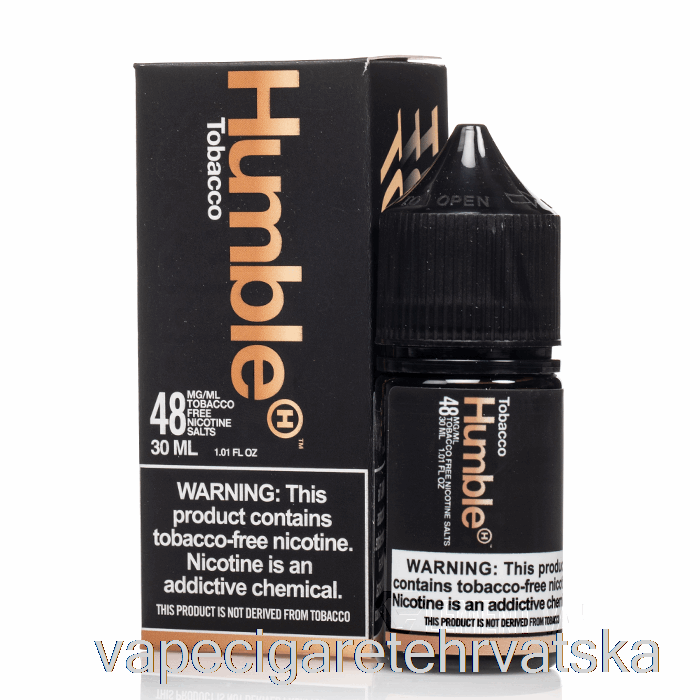 Vape Hrvatska Duhan - Humble Salts - 30ml 48mg